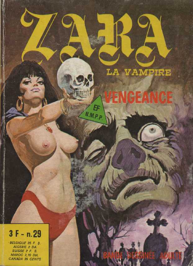 Scan de la Couverture Zara La Vampire n 29